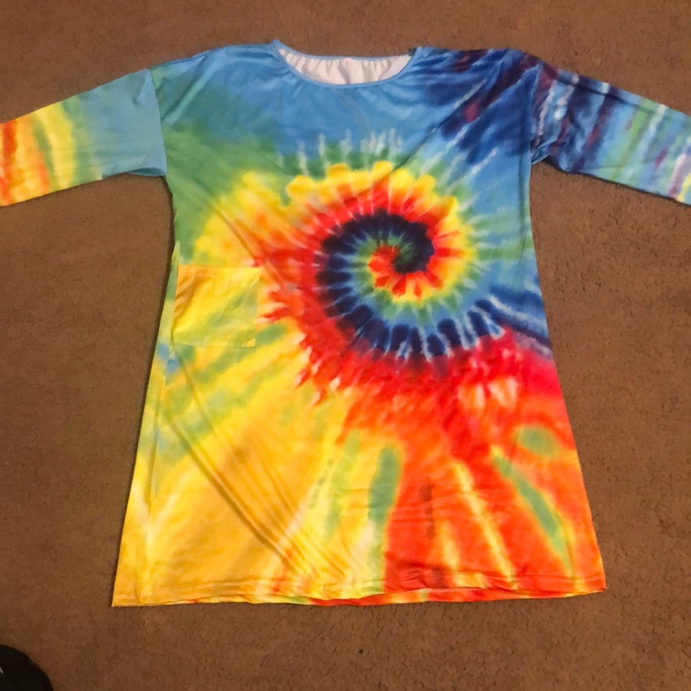 Comfortable Tie die night gown